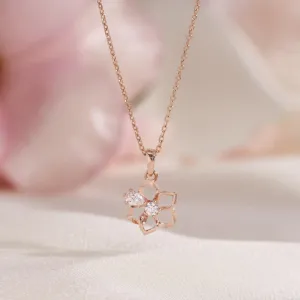 [14K Gold] Calla Necklace