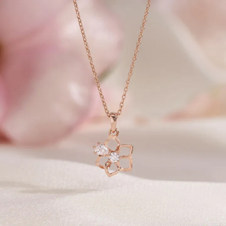 [14K Gold] Calla Necklace
