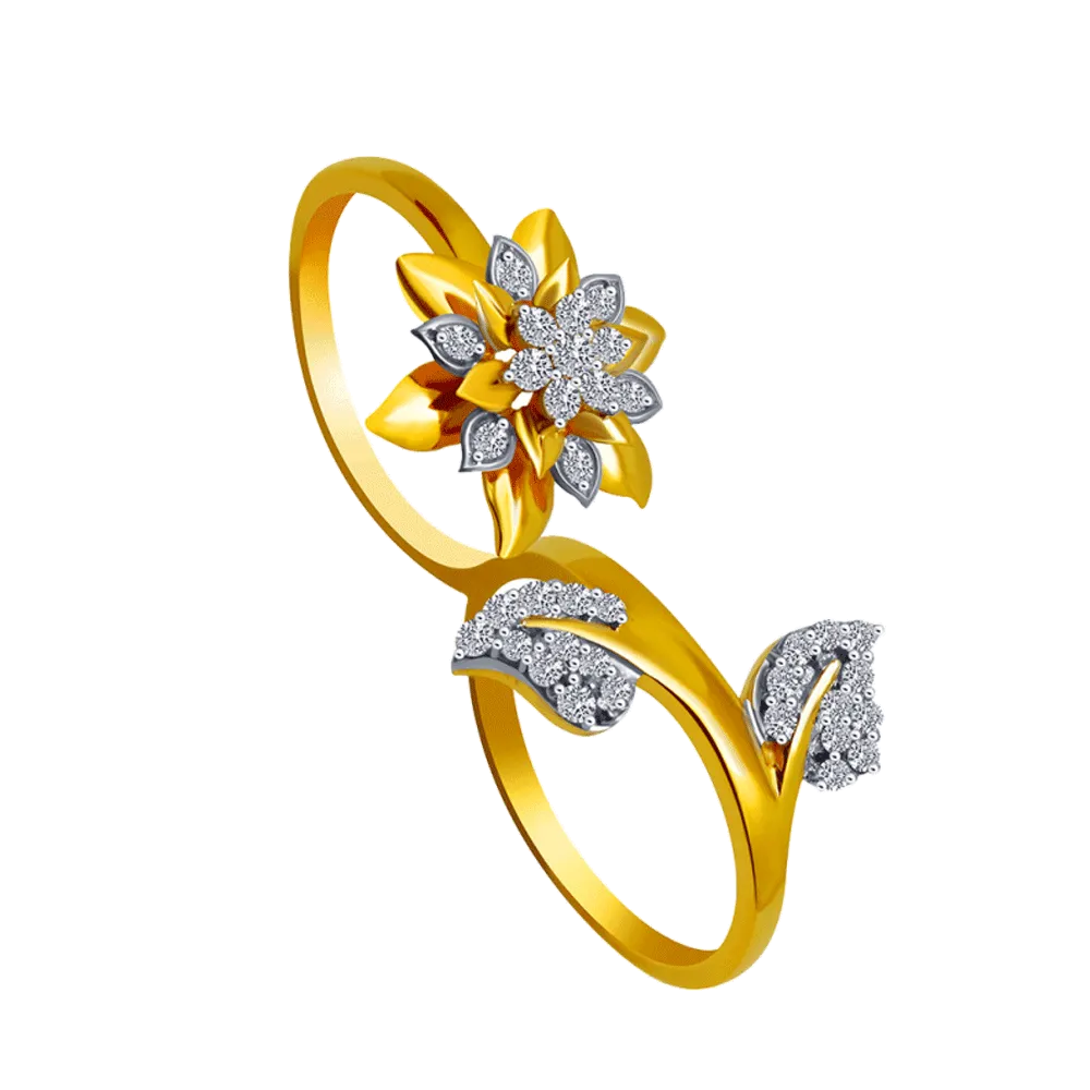 14KT (585) Yellow Gold Ring For Women