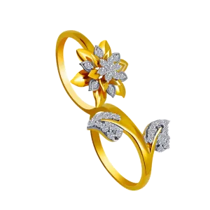 14KT (585) Yellow Gold Ring For Women