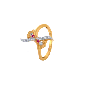 14KT (585) Yellow Gold Ring For Women