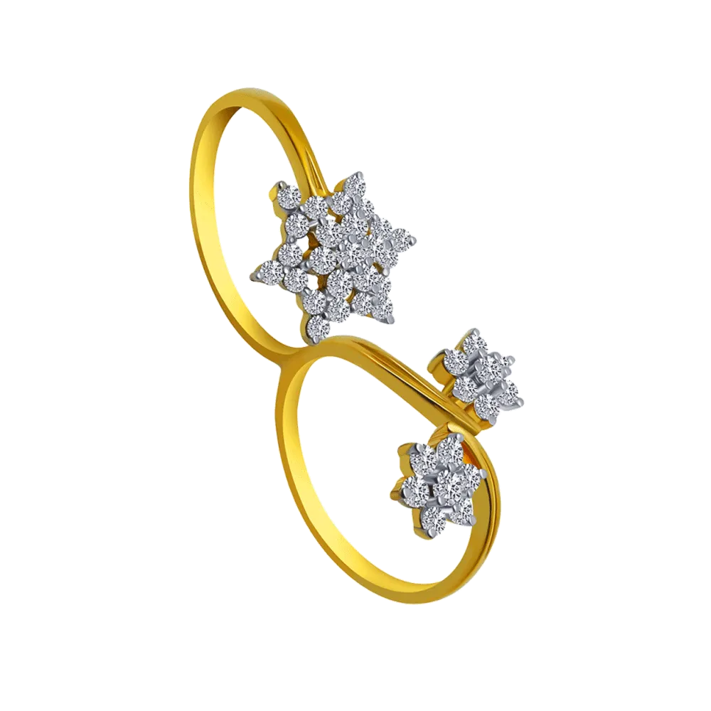 14KT (585) Yellow Gold Ring For Women