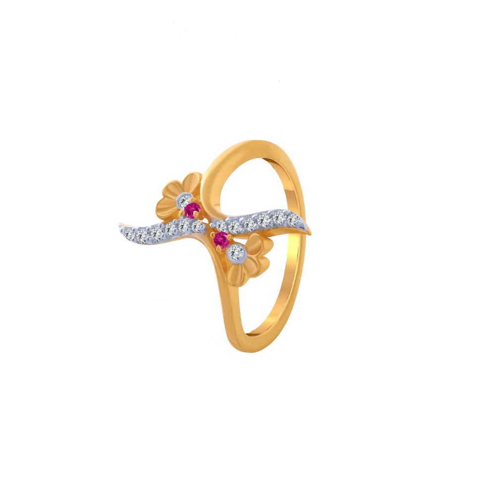 14KT (585) Yellow Gold Ring For Women