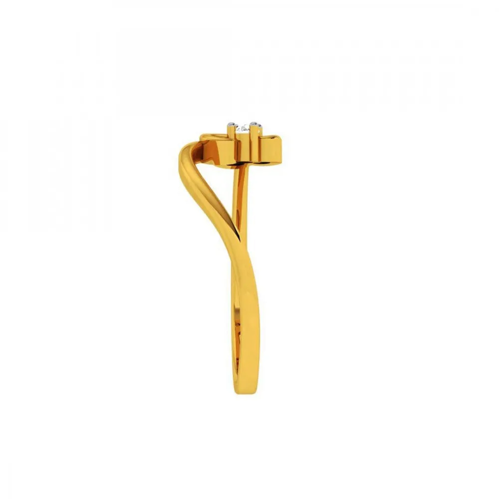 14KT (585) Yellow Gold Ring For Women