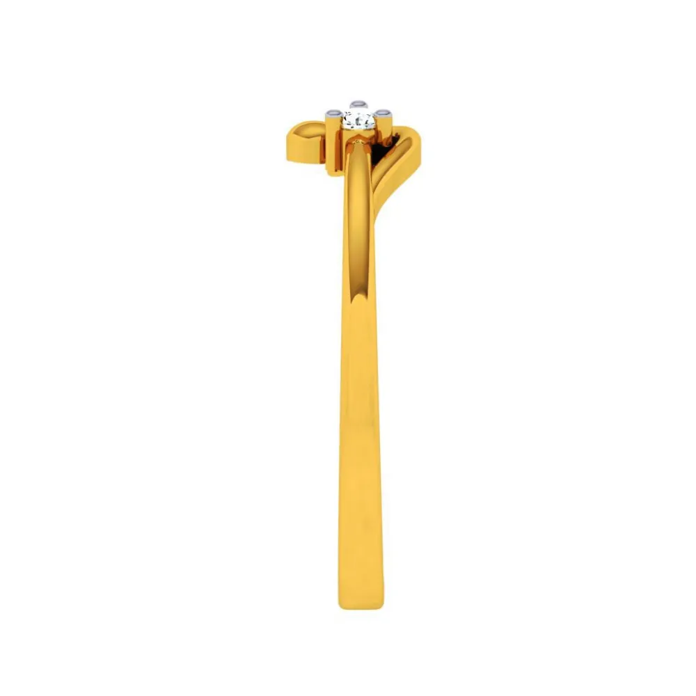 22KT (916) Yellow Gold Ring For Women