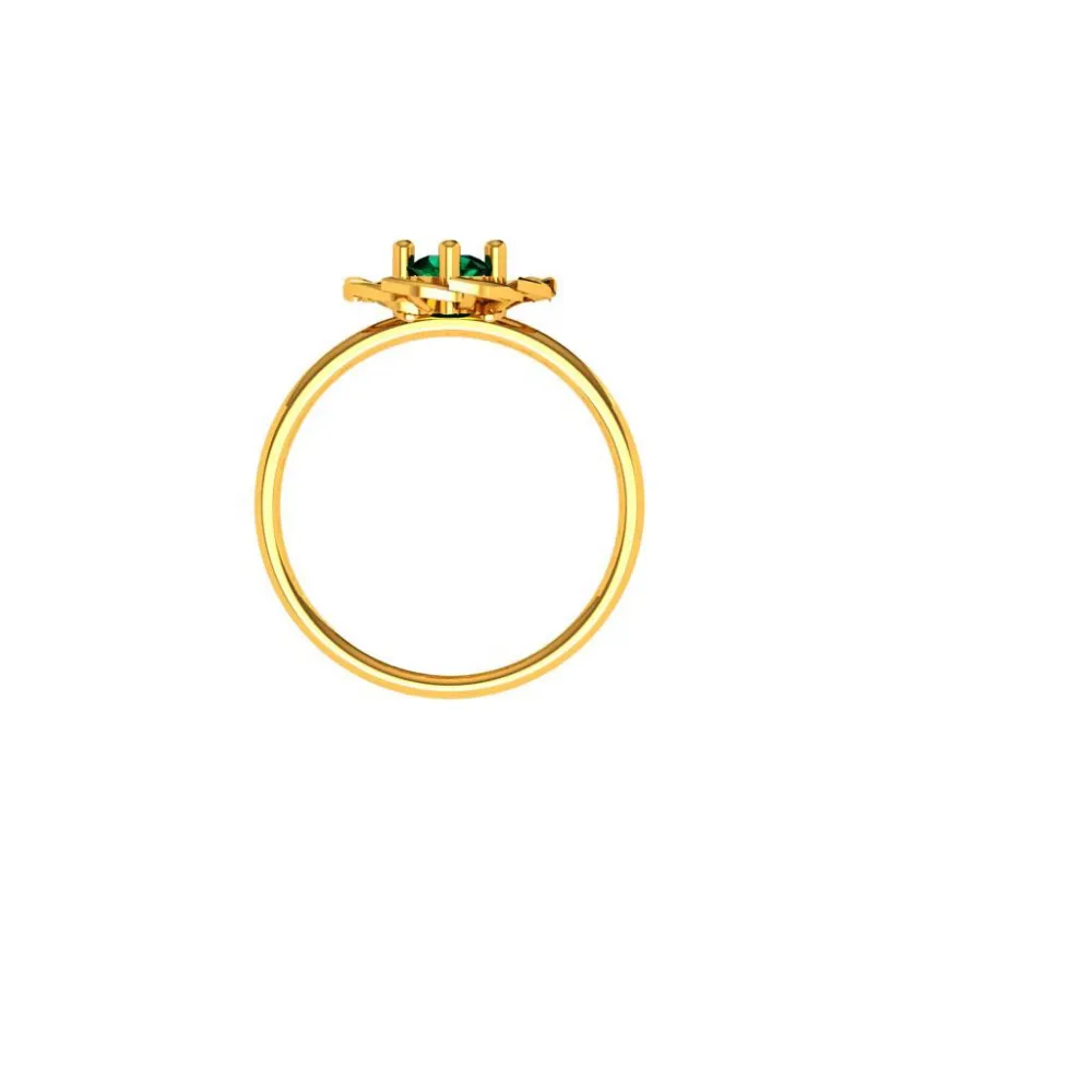 22KT (916) Yellow Gold Ring For Women