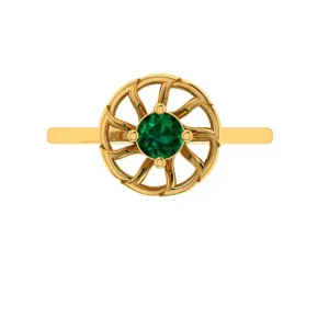 22KT (916) Yellow Gold Ring For Women