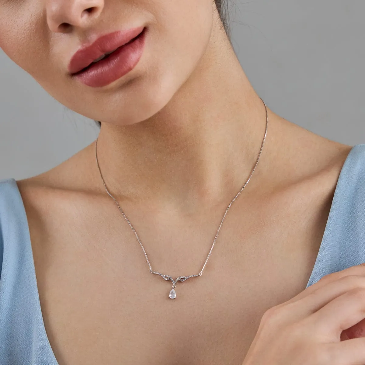 92.5 Silver Necklace 182973