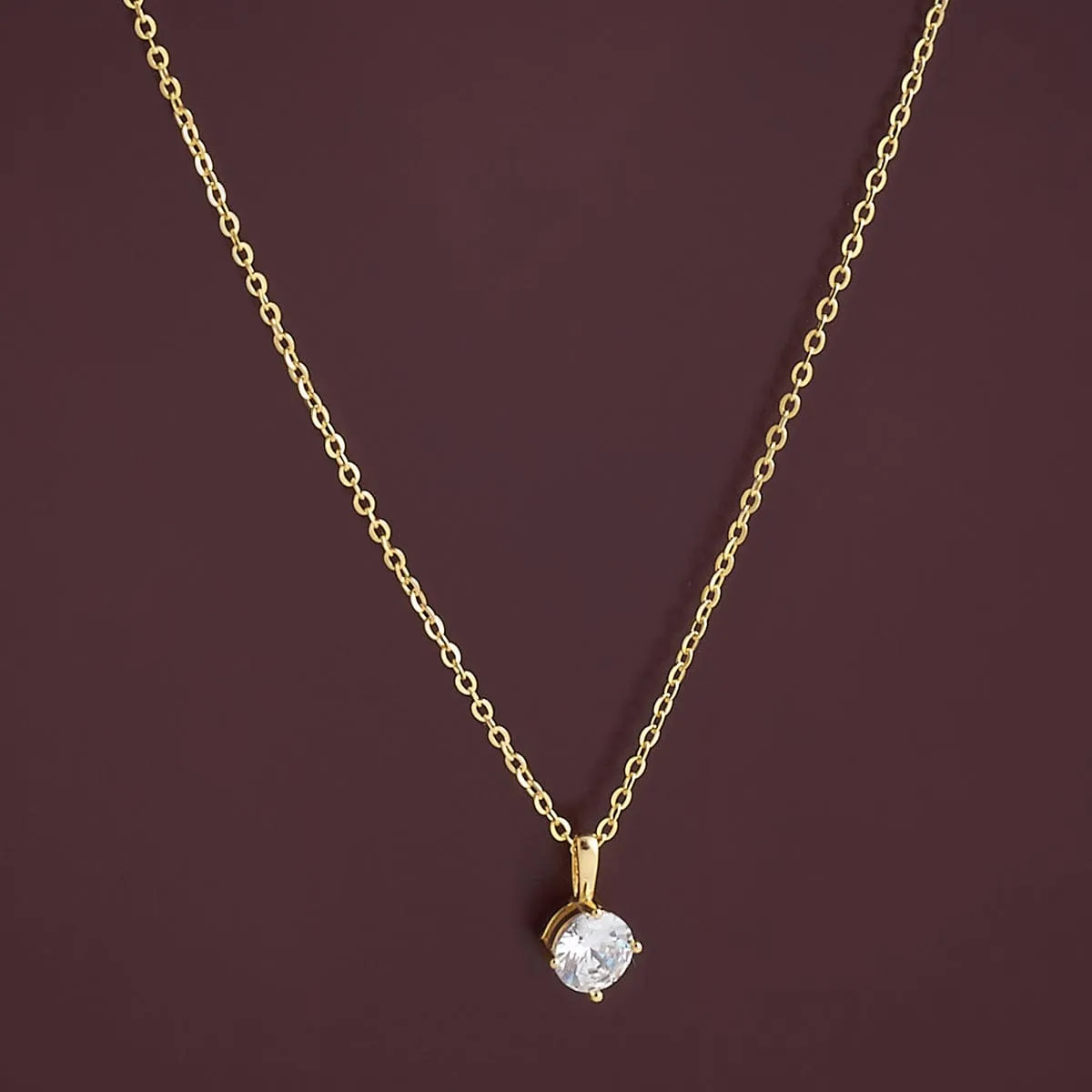 92.5 Silver Pendant with Chain 183155