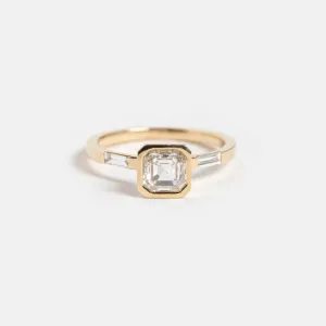 Aida Ring with 1.10ct Lab-grown Diamond in Gold