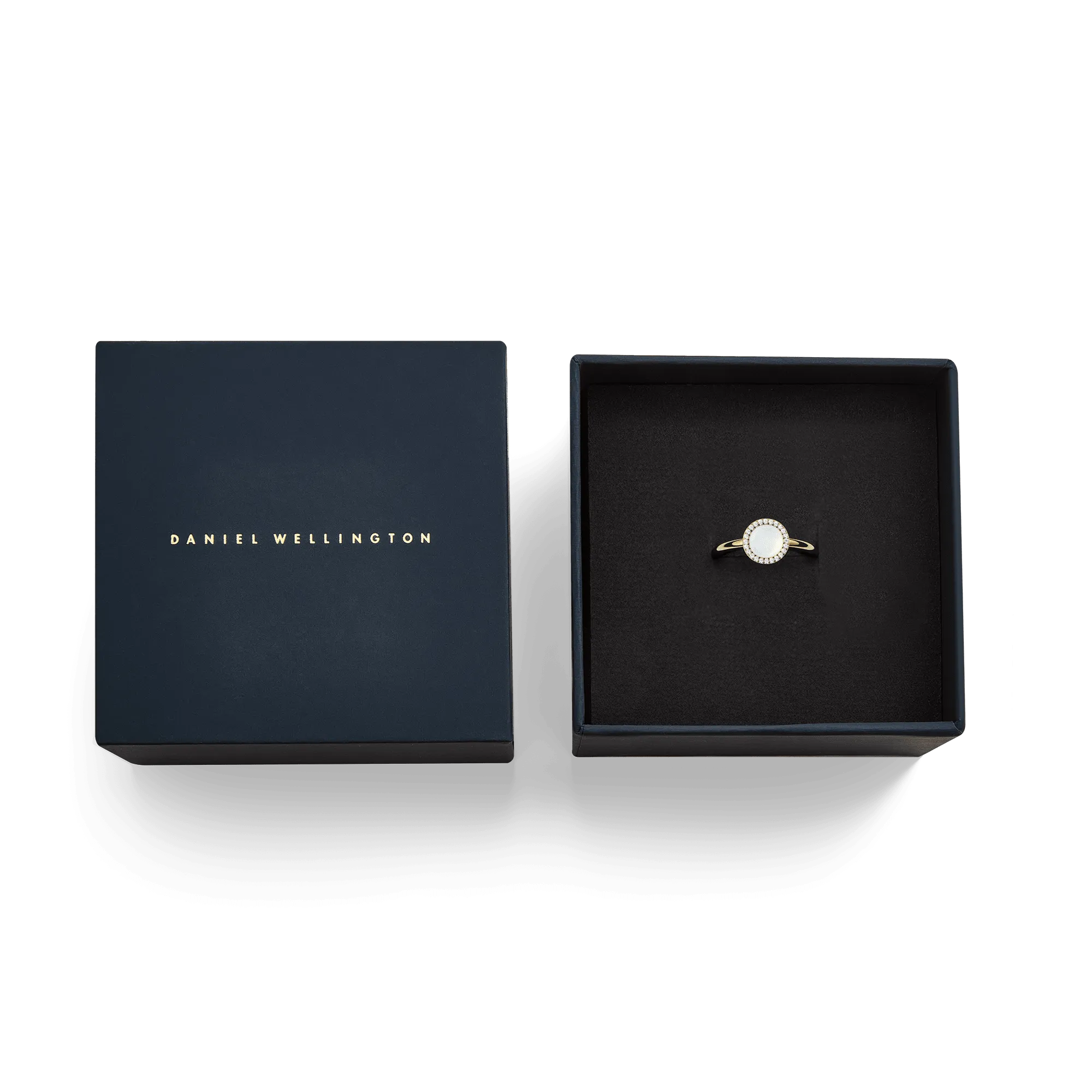 Audrey Ring Mother of Pearl Gold