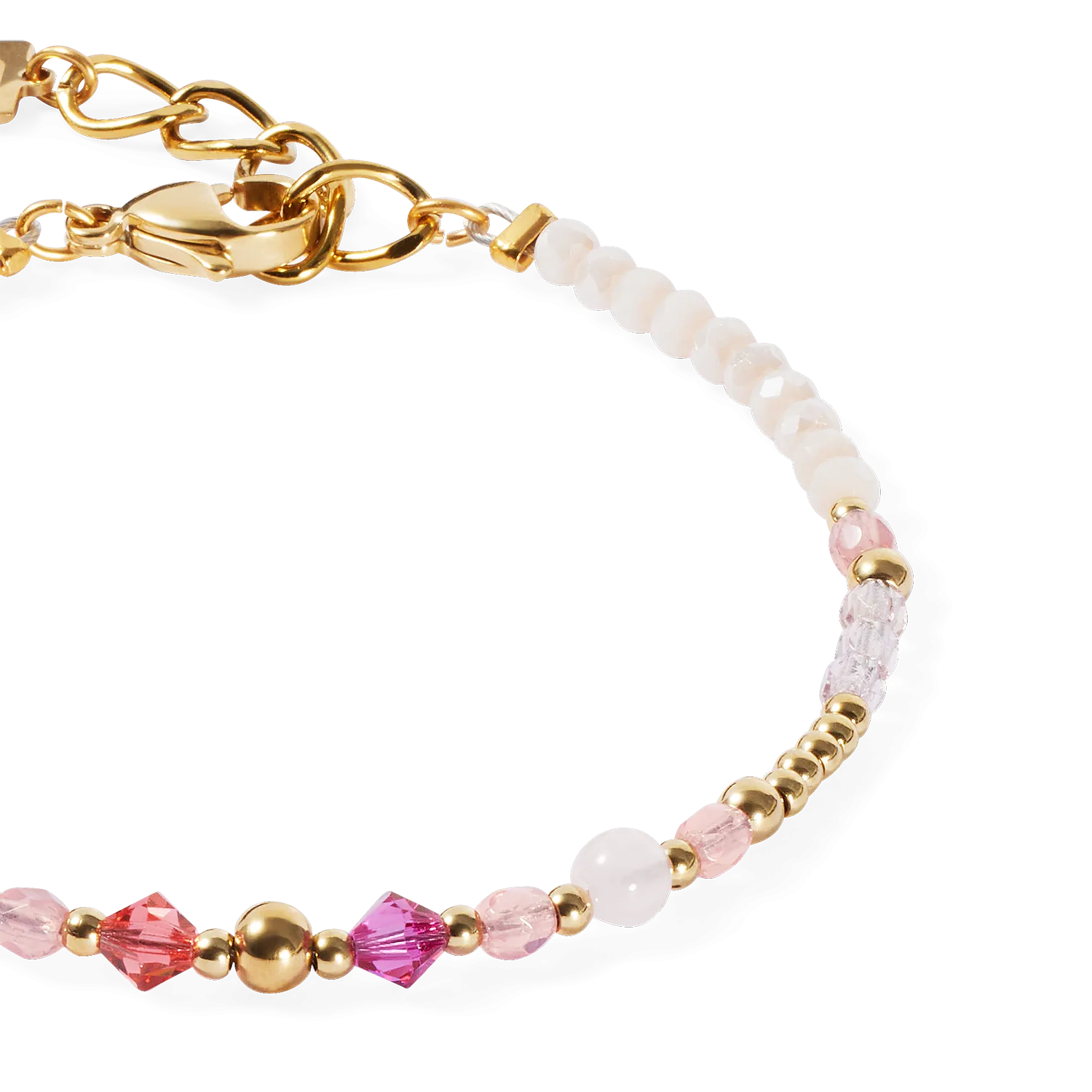 Bracelet Golden Sphere Shape Mix rose