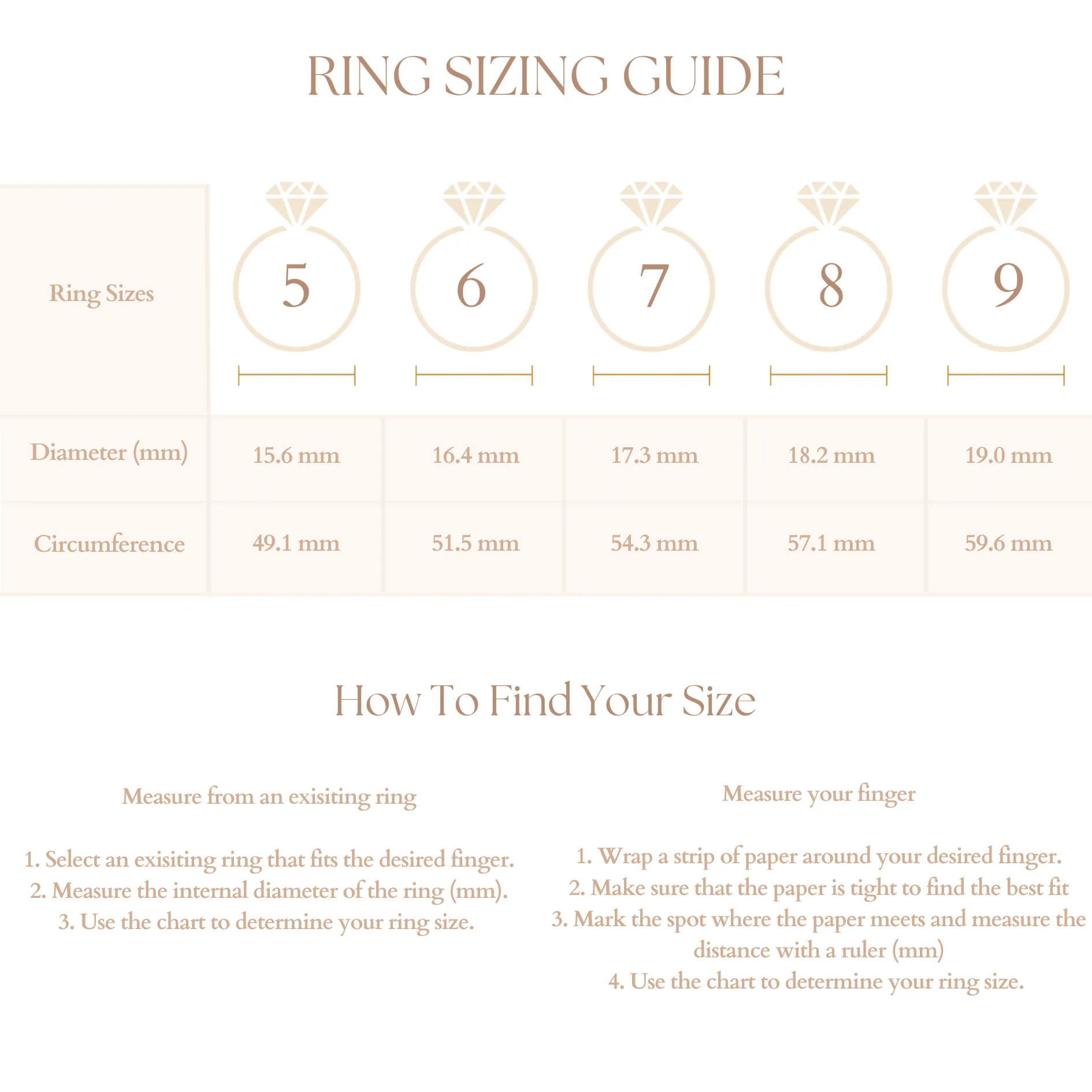 Bree - Stainless Steel Engraved Ring