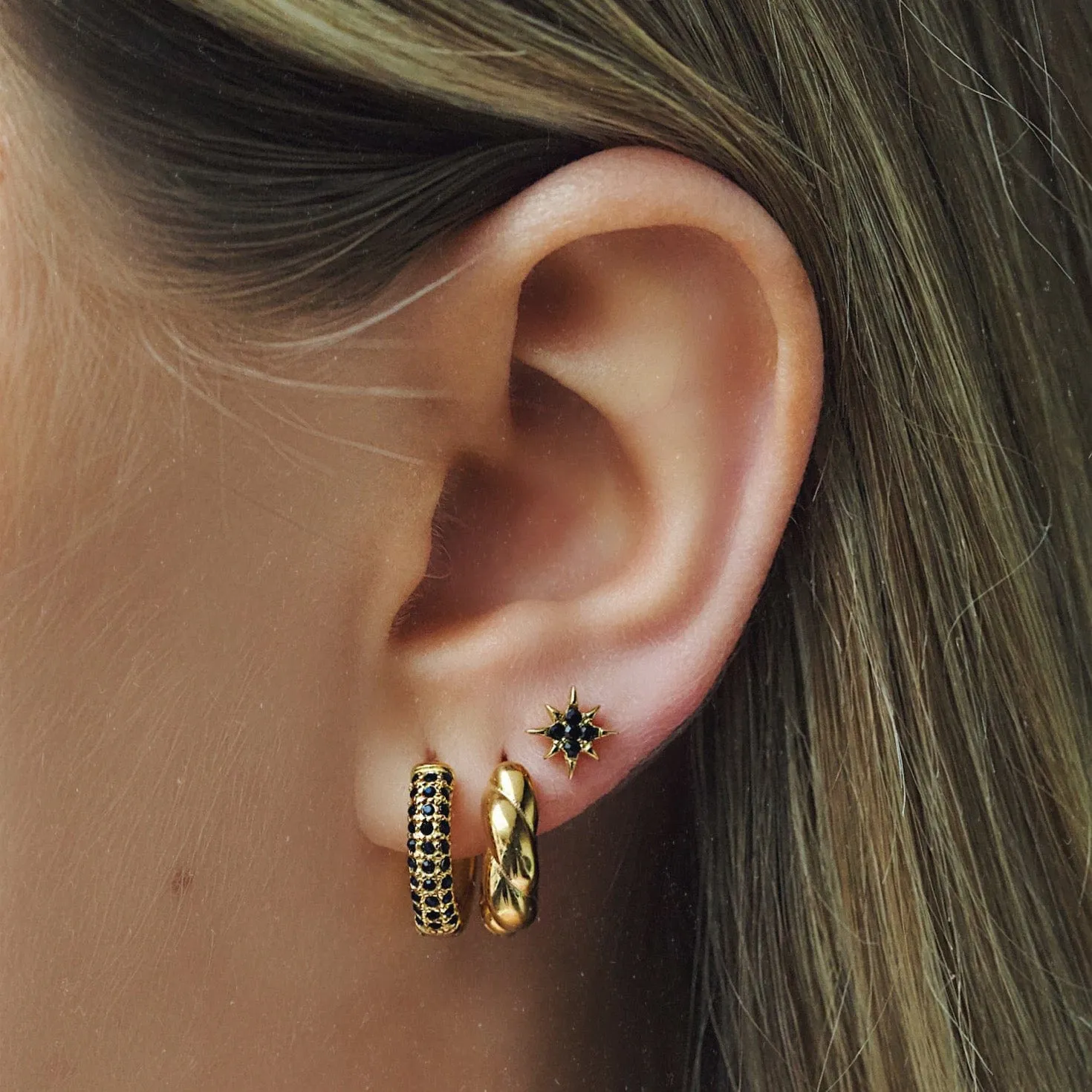 Cassandra Hoop Earrings
