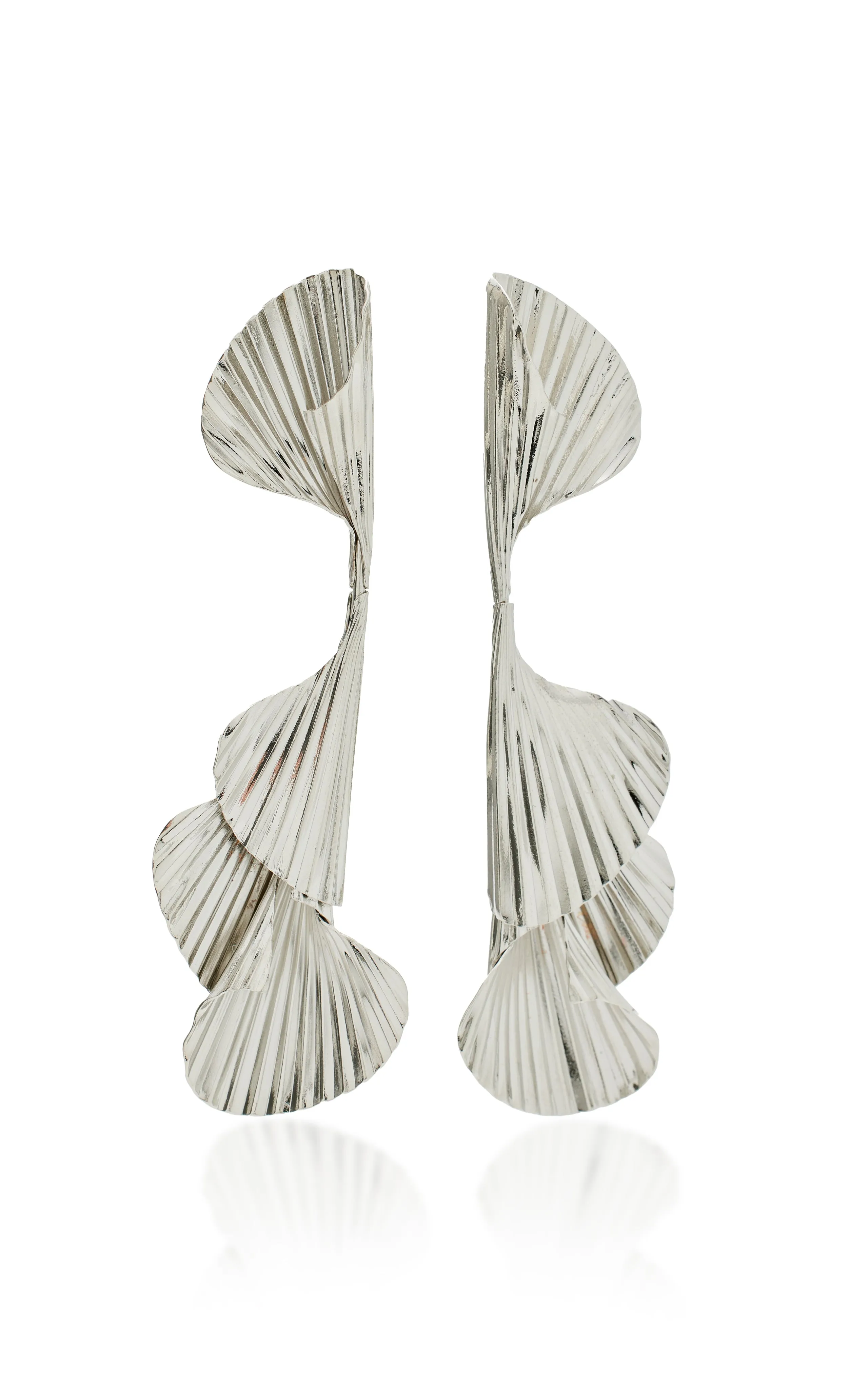 Chrome Cascada Earrings