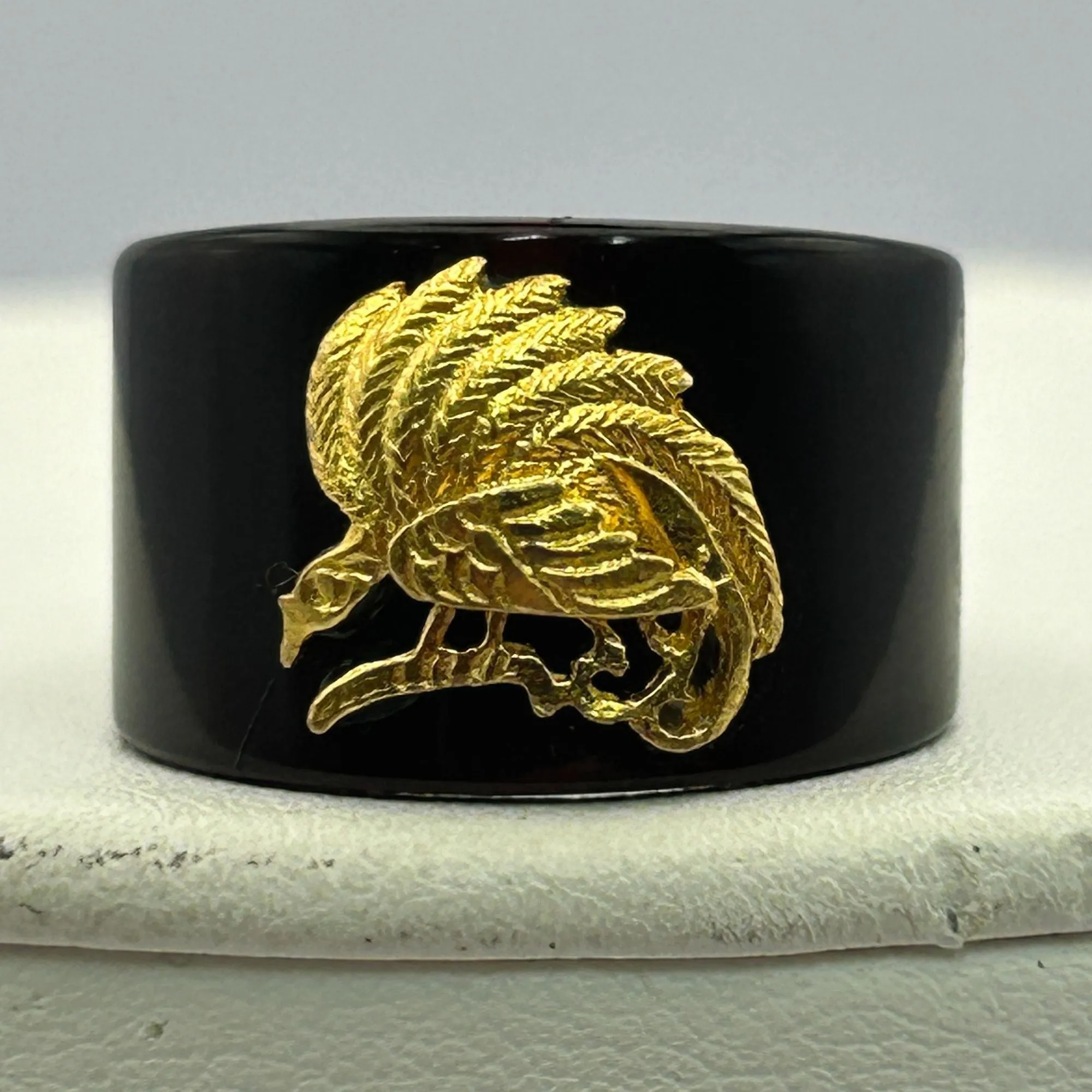 Cincin Penyu 22k Gold Ring Eagle Model Cenderawasih Hel's Gallery Indonesia