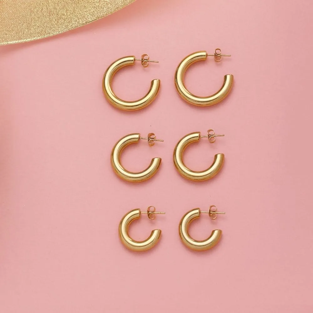 Classic Hoop Earrings