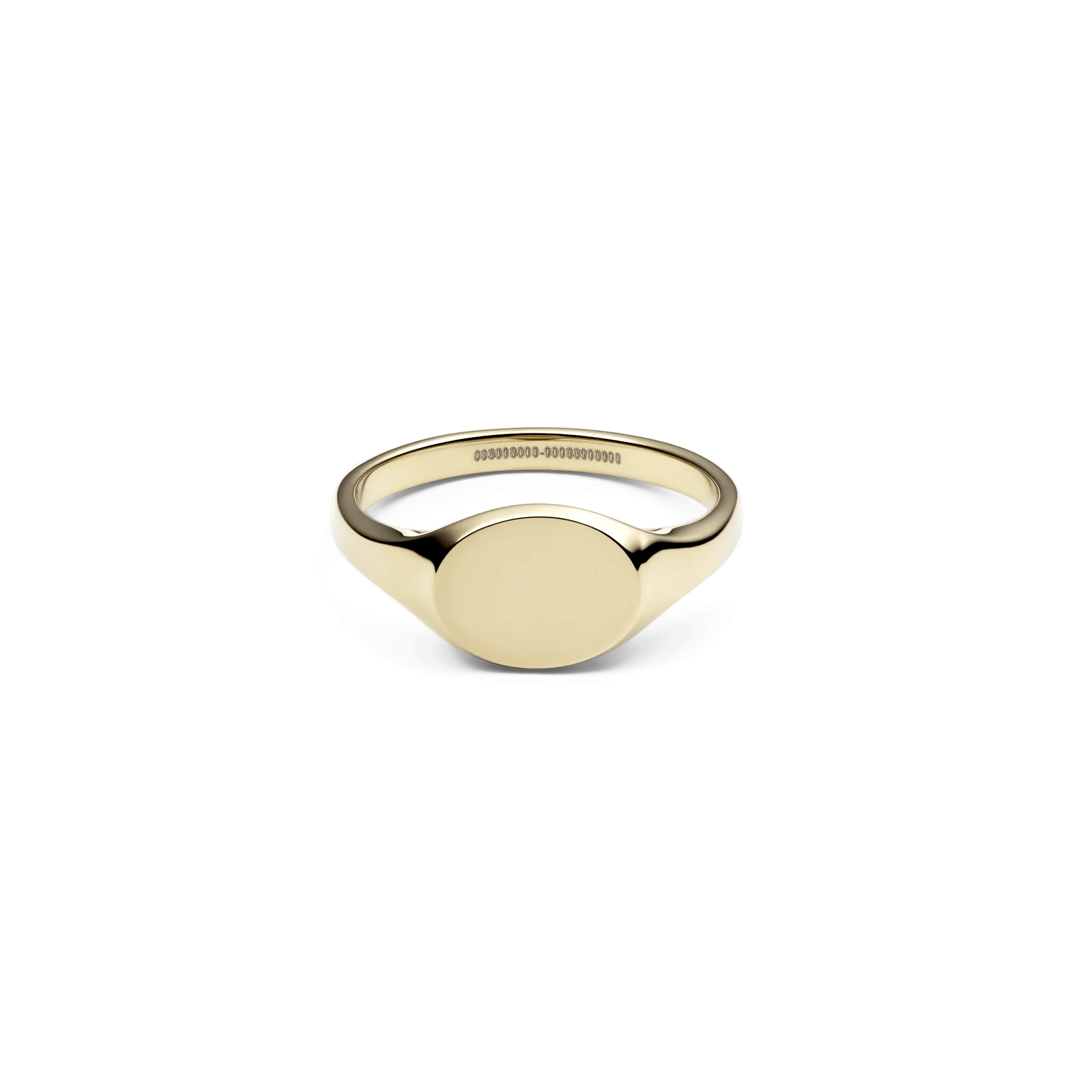 Classic Mini Signet Ring Gold