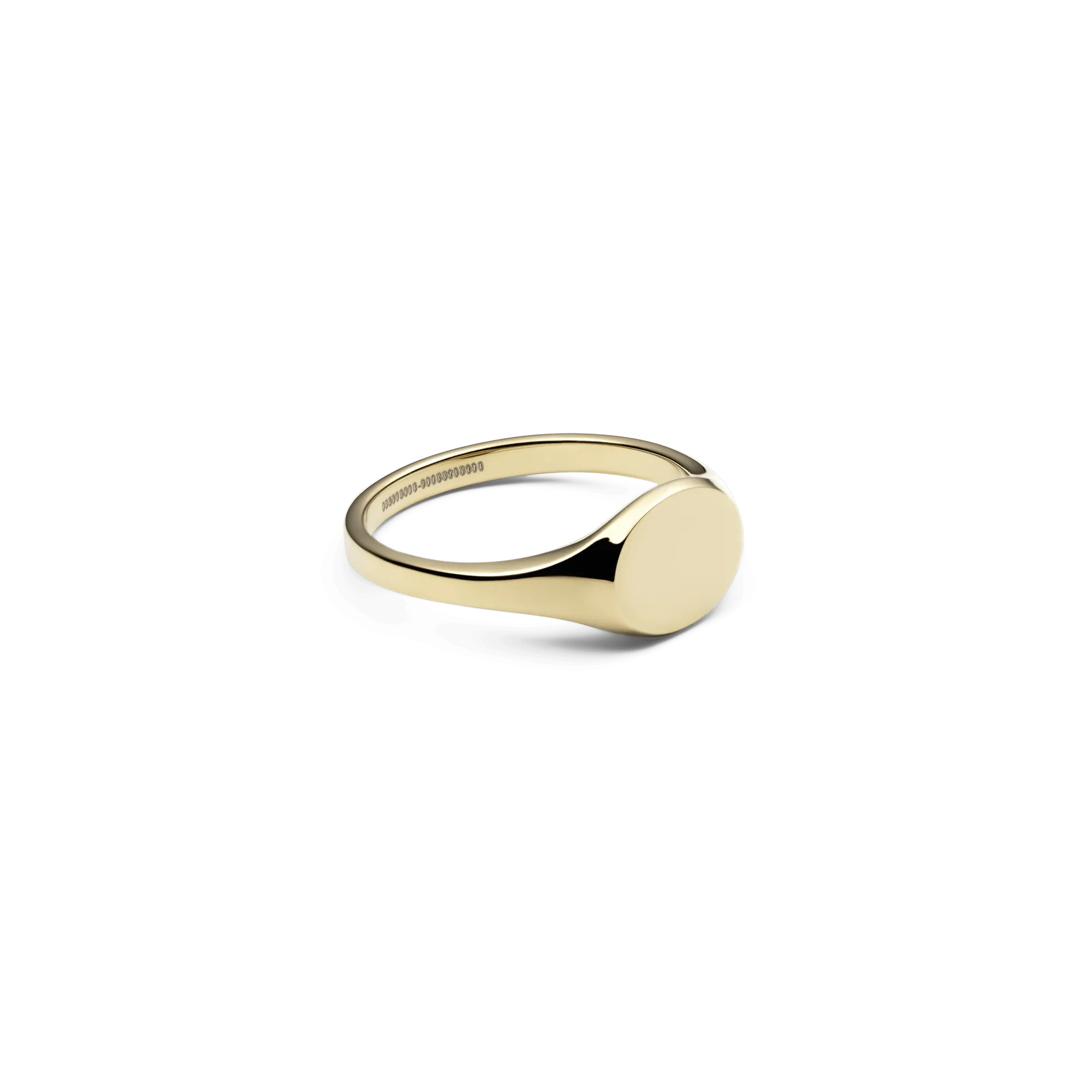 Classic Mini Signet Ring Gold