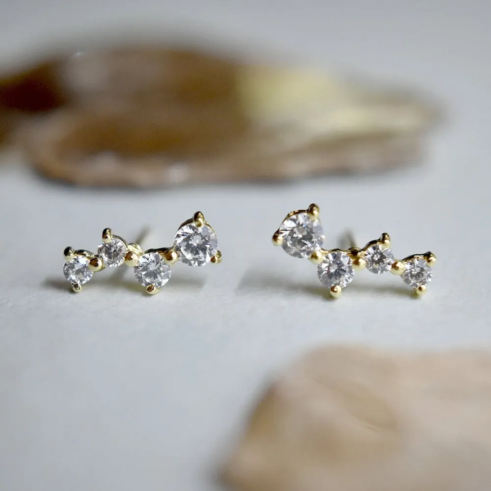 CZ Constellation Stud
