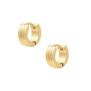 Emery Huggie Hoop Earrings