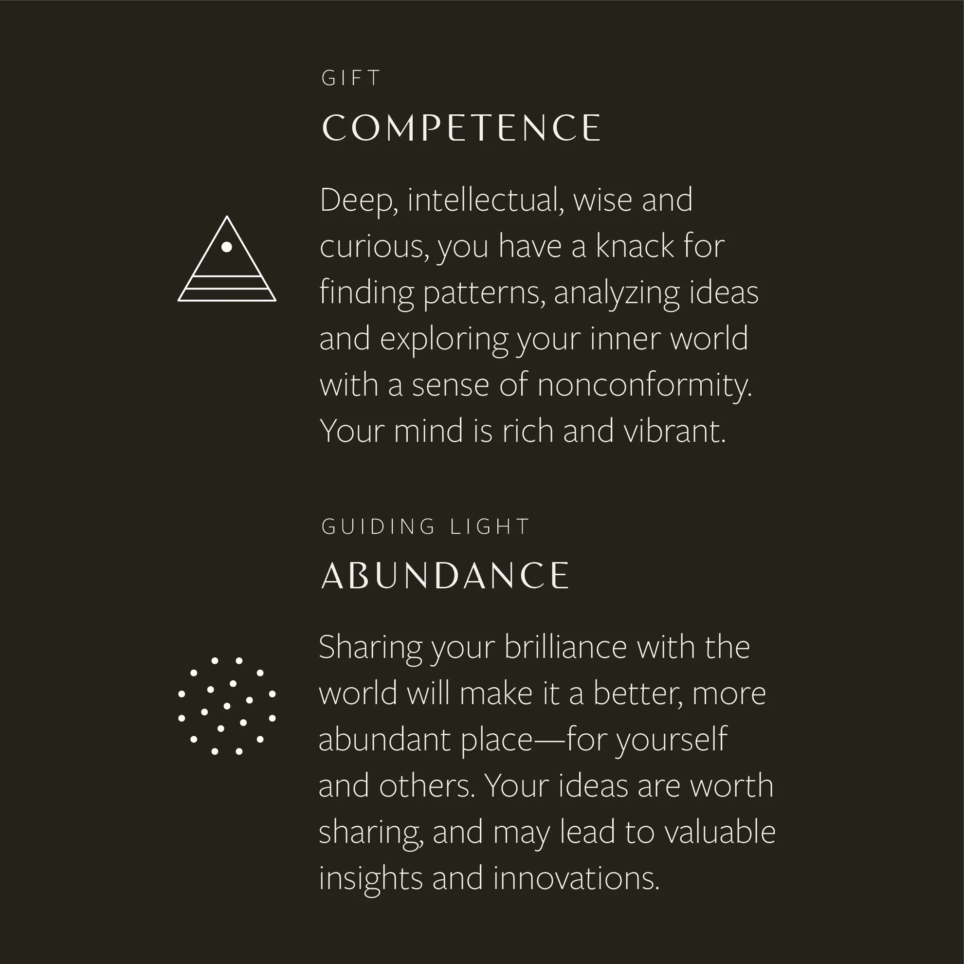 Enneagram Type Five Necklace