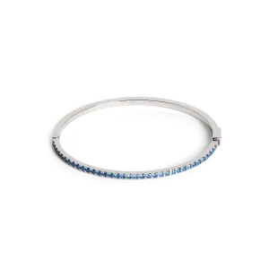 Eternal Love bangle silver-blue