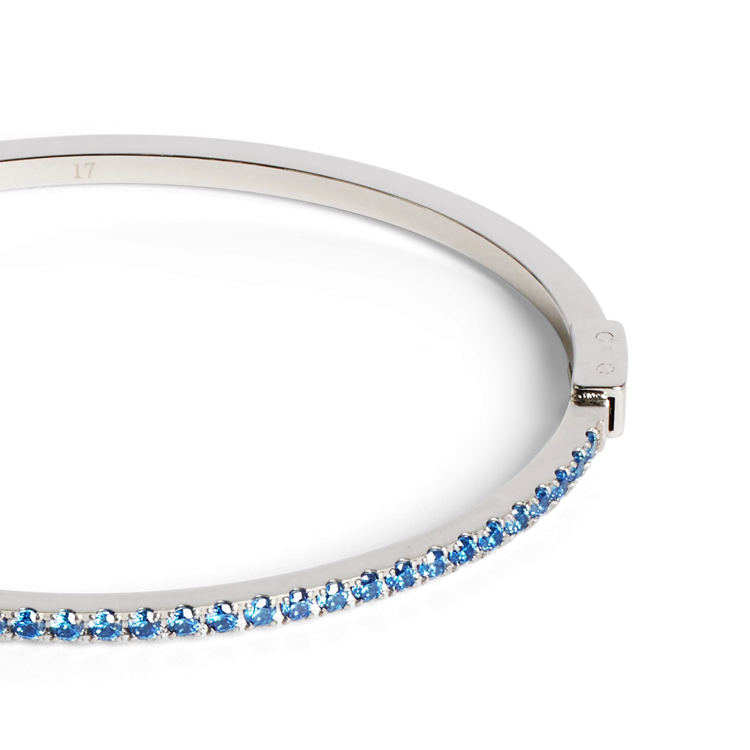 Eternal Love bangle silver-blue