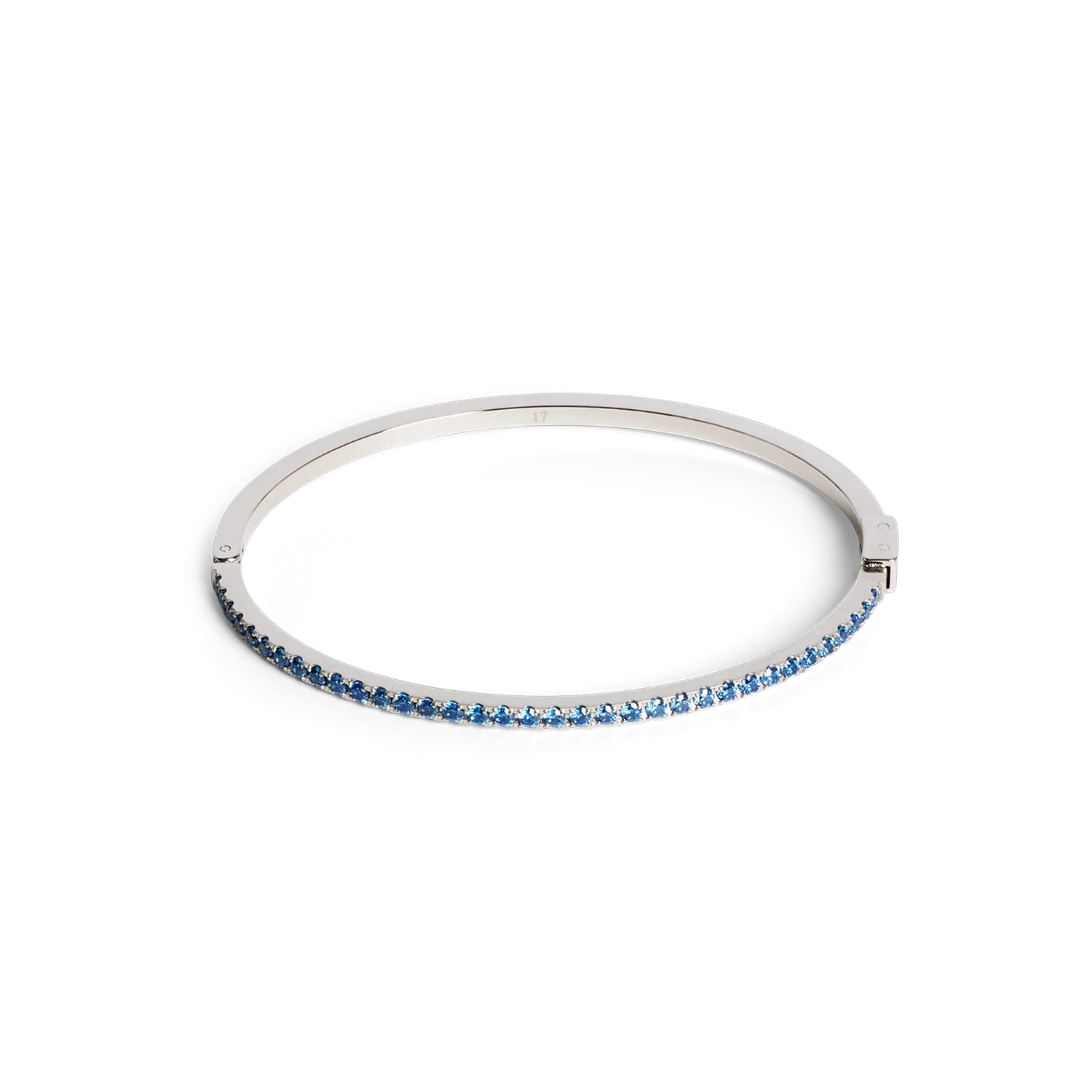 Eternal Love bangle silver-blue