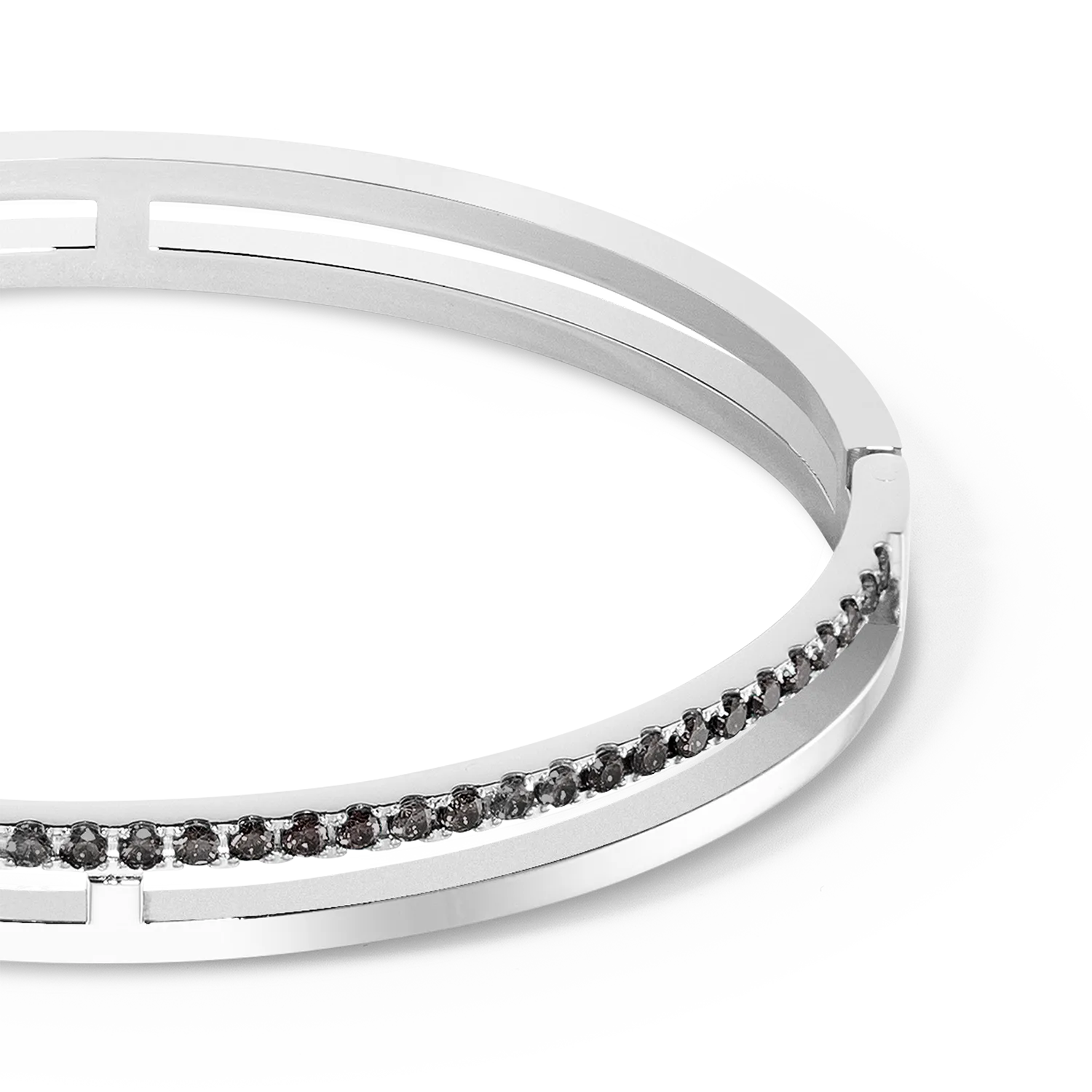 Eternal Unity Bangle silver-black