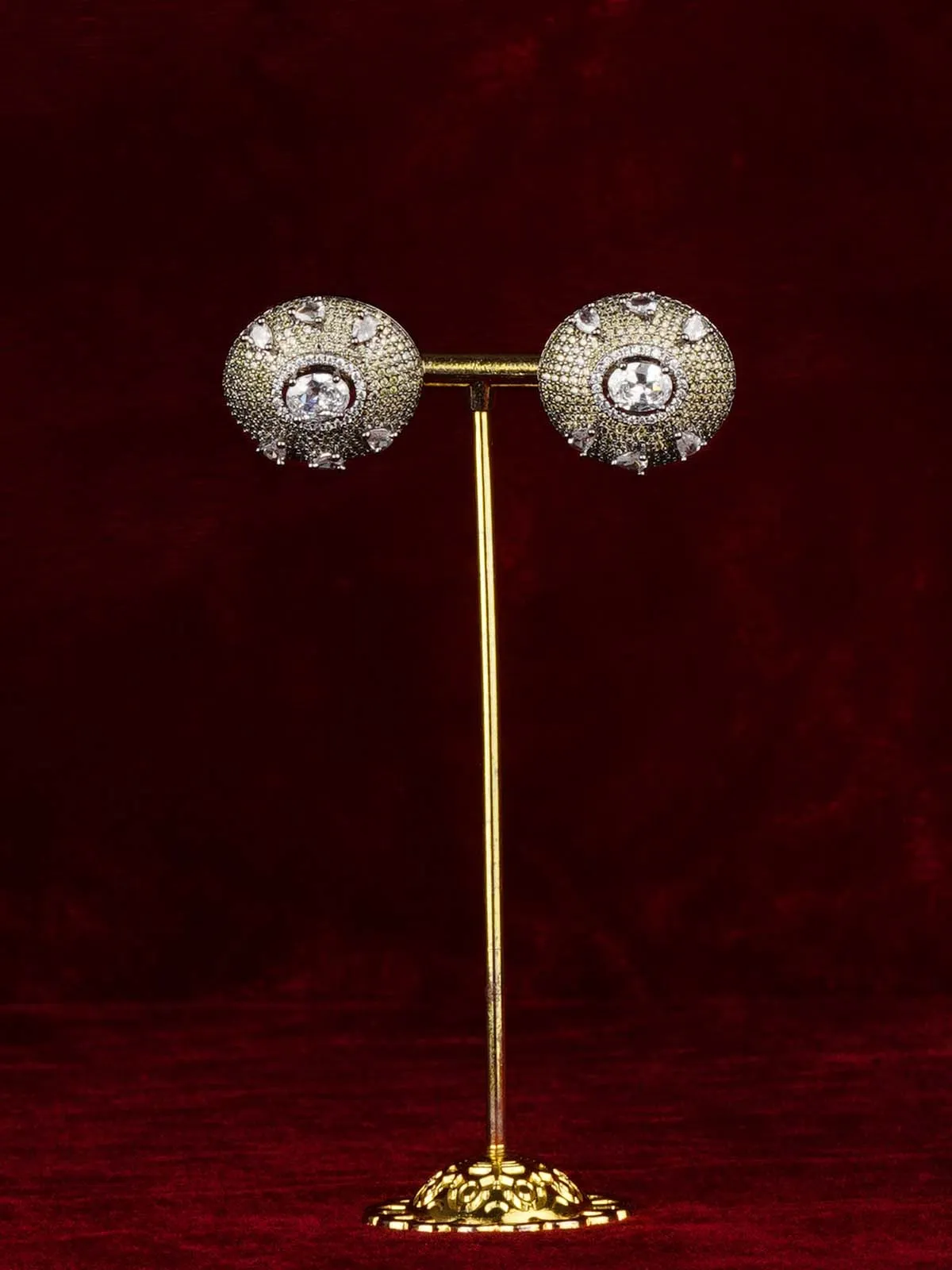 Faux Diamond Earrings - CZEAR614