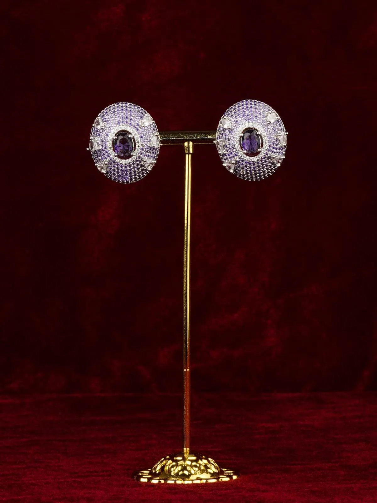 Faux Diamond Earrings - CZEAR614