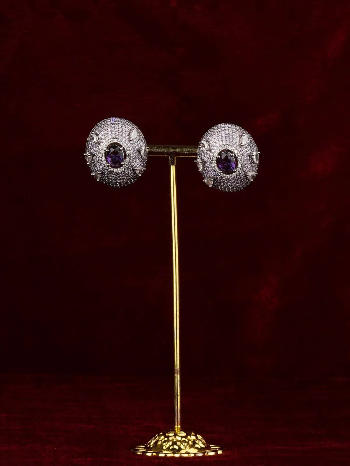 Faux Diamond Earrings - CZEAR614