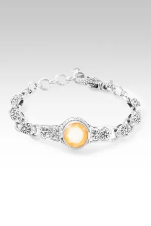 Flowers of Joy Bracelet? in Yellow Mother of Pearl