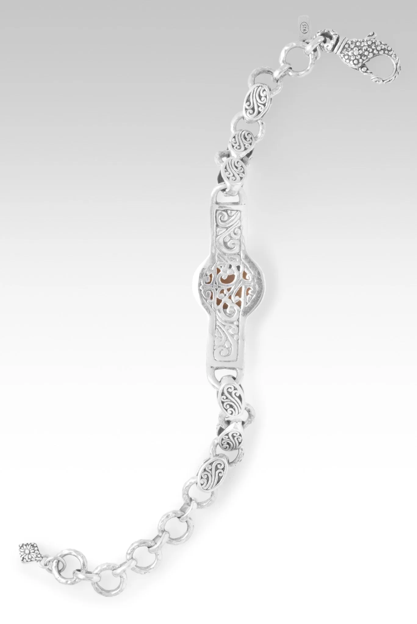 Flowers of Joy Bracelet? in Yellow Mother of Pearl