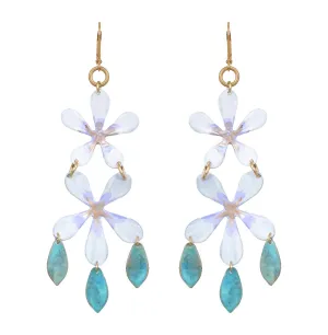 Fringed Night Blossom Earrings