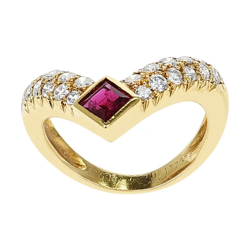 Gold, Sapphire, Emerald, Ruby and Diamond Ring