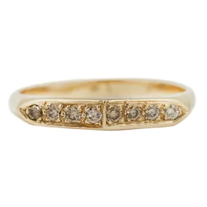 Gracia Champagne Diamond Ring