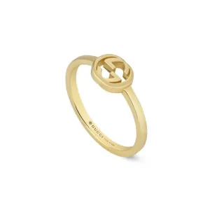 Gucci Interlocking G 18ct Yellow Gold Ring