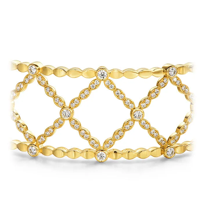 Hearts On Fire Lorelei Lattice Diamond Bangle