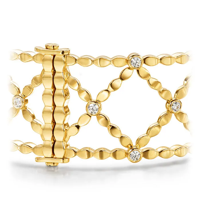 Hearts On Fire Lorelei Lattice Diamond Bangle