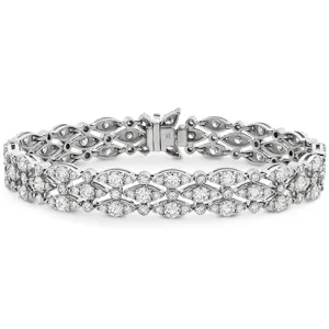 Hearts On Fire Regal Triple Row Diamond Bracelet