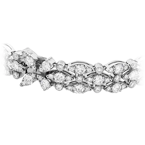 Hearts On Fire Regal Triple Row Diamond Bracelet