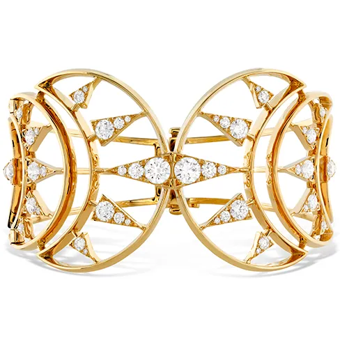 Hearts On Fire Triplicity Golden Cuff