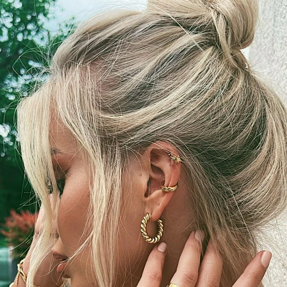 Heather Hoop Earrings