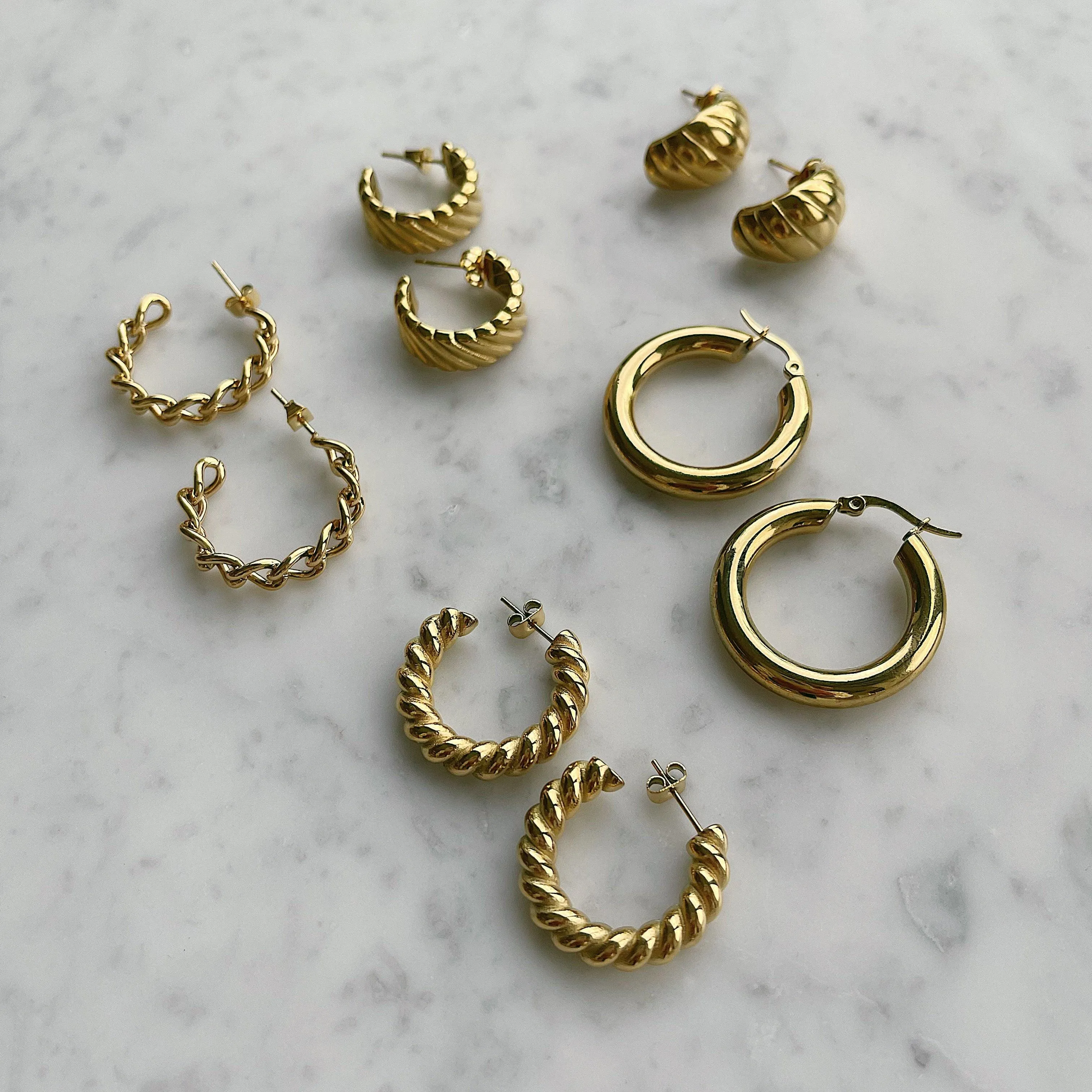 Heather Hoop Earrings