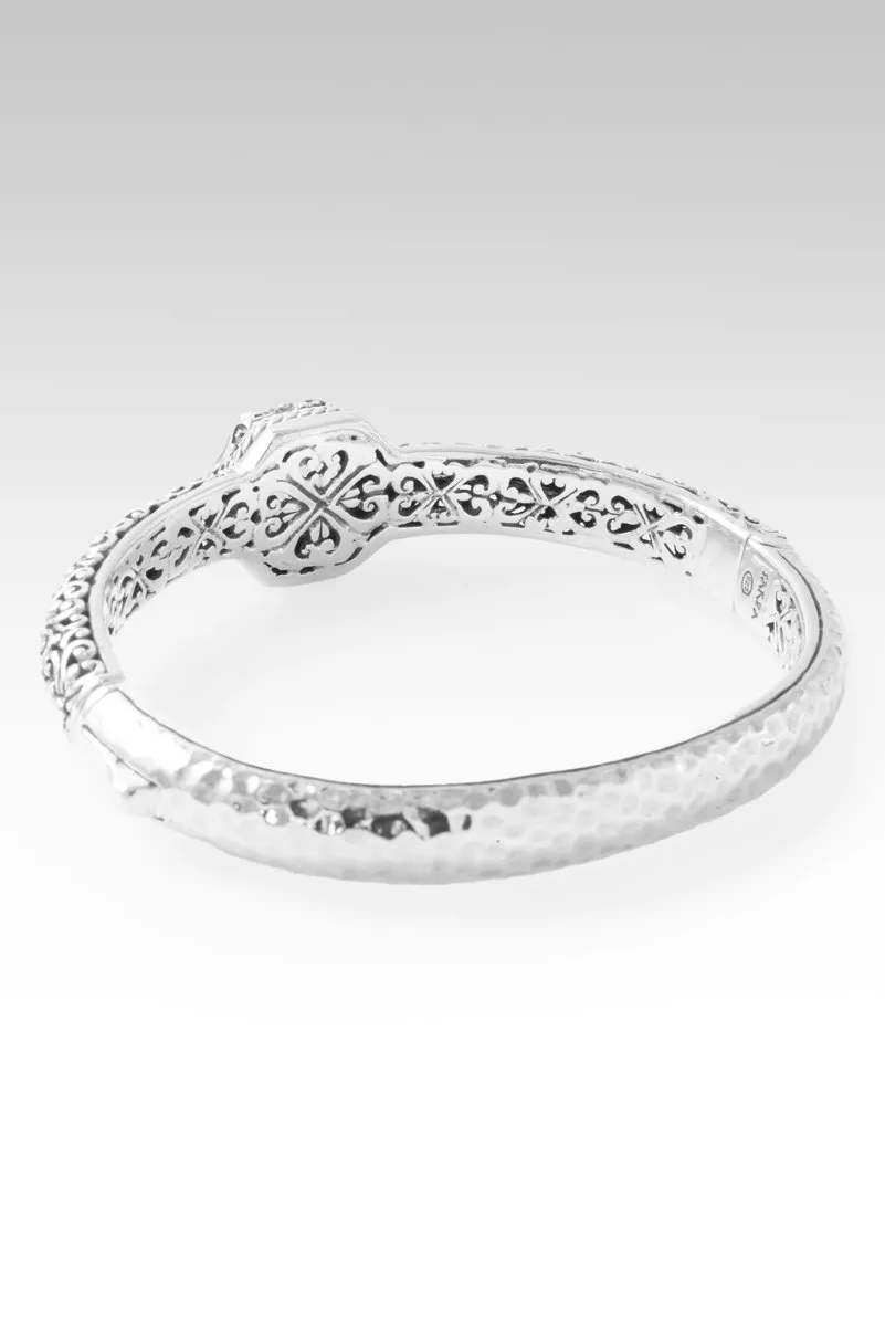 Imperfectly Perfect Bangle? in Prasiolite
