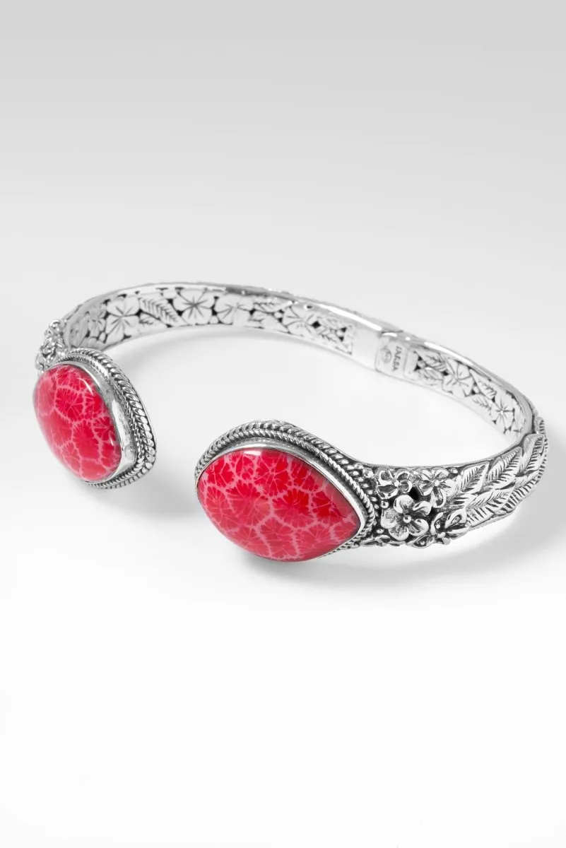 Joyful Journey Tip-to-Tip Bracelet? in Red Indonesian Coral
