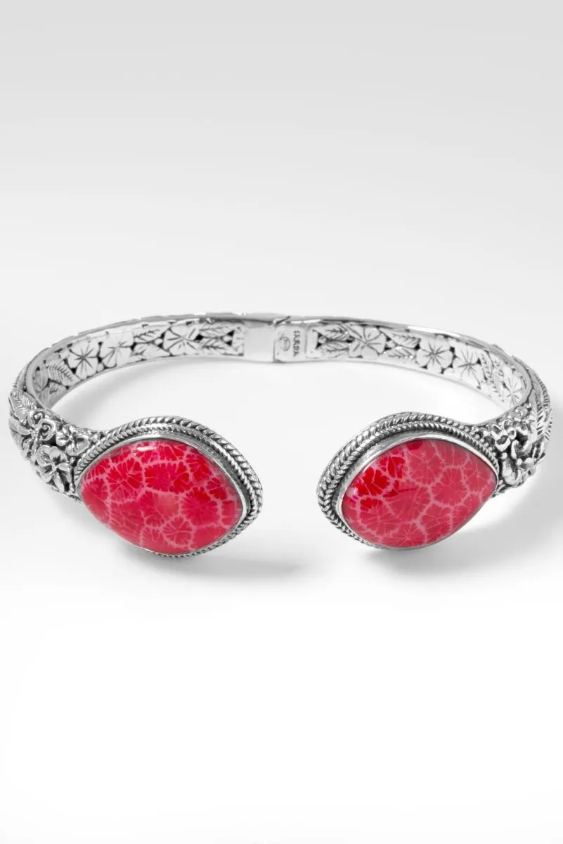 Joyful Journey Tip-to-Tip Bracelet? in Red Indonesian Coral