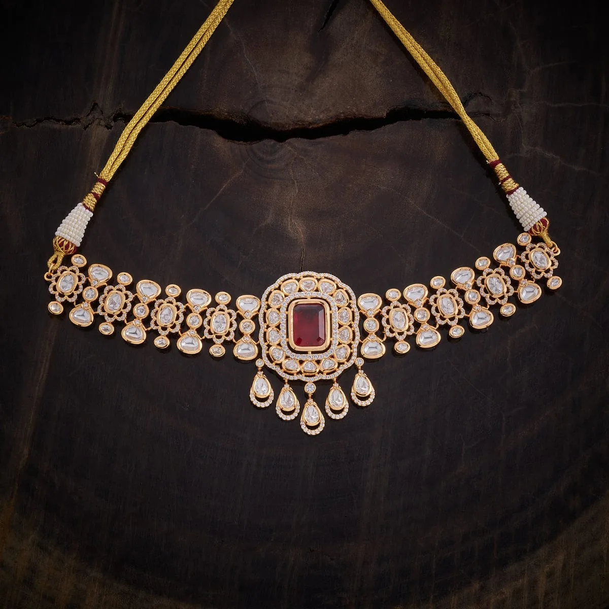 Kundan Necklace 161691